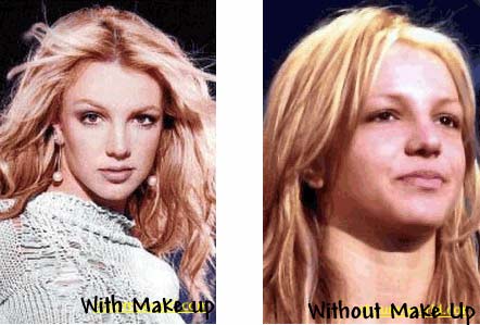 Celebrities Without Make Up..